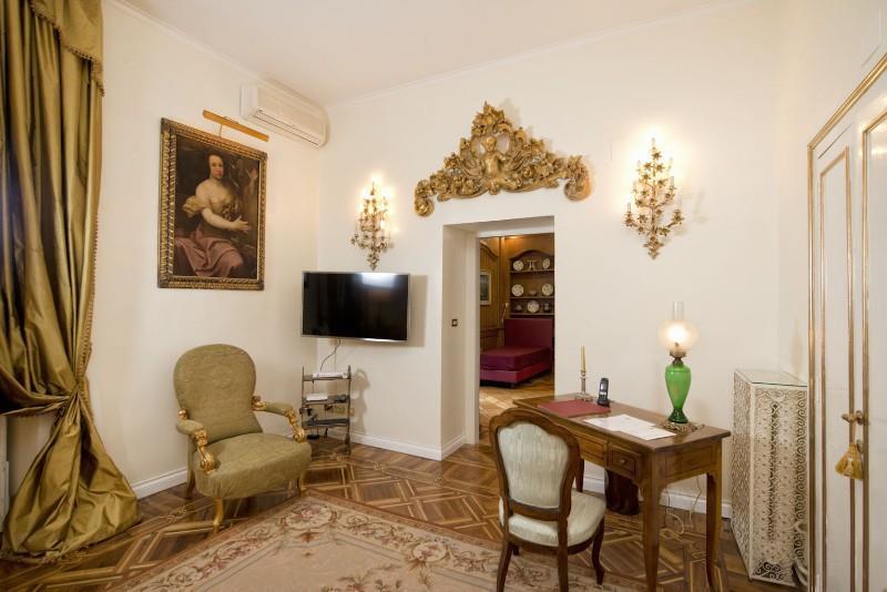 Residenza Ruspoli Bonaparte Roma Cameră foto